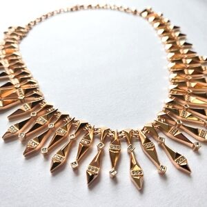 NWT Kendra Scott Cici Rose Gold Collar Necklace